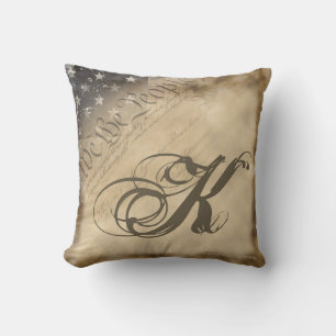 Personalised WE THE PEOPLE American Flag Pillow