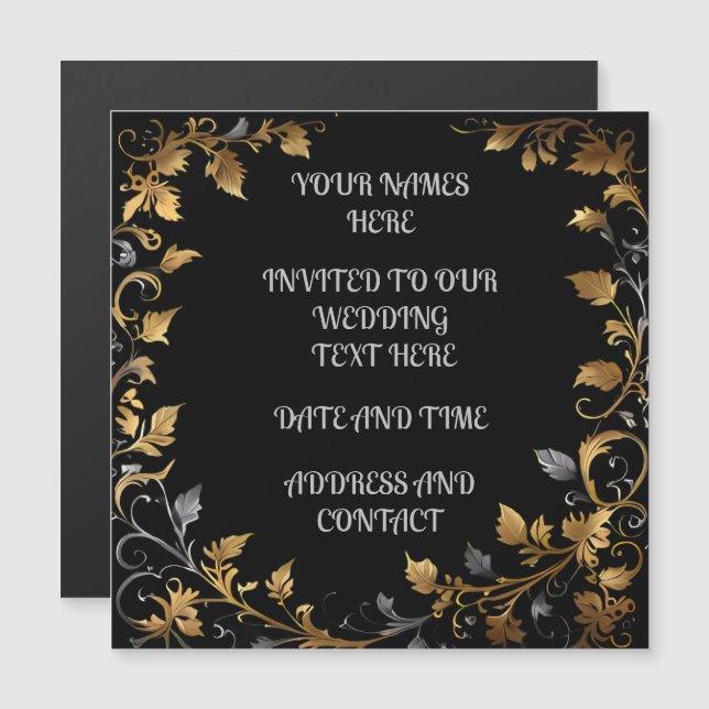 Personalised Wedding   (Front/Back)