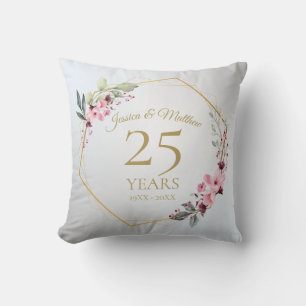 Personalised Wedding Anniversary Gift Cushion