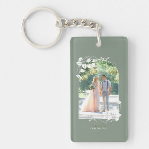 Personalised Wedding Anniversary  Key Ring