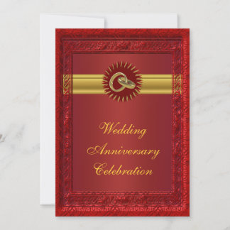 Personalised Wedding Anniversary Party Invitation