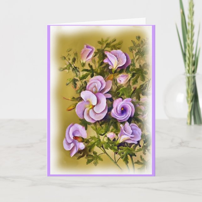 Personalised Wedding Anniversary Wife GreetingCard Card (Front)