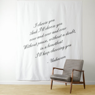 Personalised wedding backdrop wedding tapestry