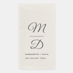Personalised Wedding/Bridal Shower/Engagement Napkin