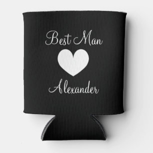 Personalised wedding can cooler for best man groom