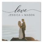 Personalised Wedding Canvas Art