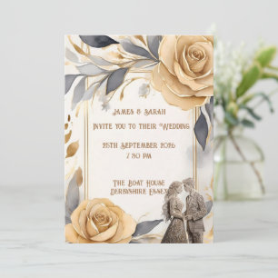 Personalised Wedding Couple's  Invitation