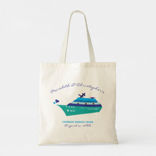 Personalised Wedding Cruise Tote Bag