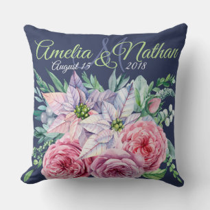 Personalised wedding  cushion