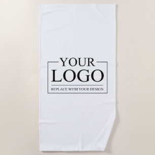 Personalised Wedding Custom Idea Add Logo Beach Towel