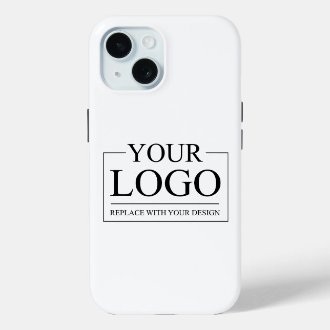 Personalised Wedding Custom Idea Add Logo Case-Mate iPhone Case (Back)