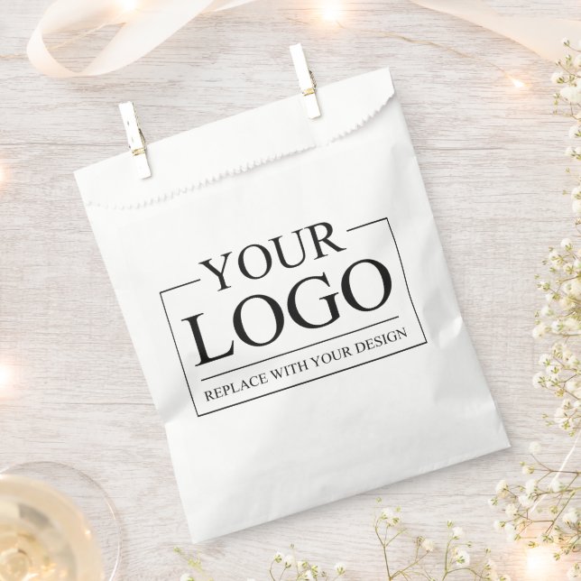 Personalised Wedding Custom Idea Add Logo Favour Bags (Clipped)