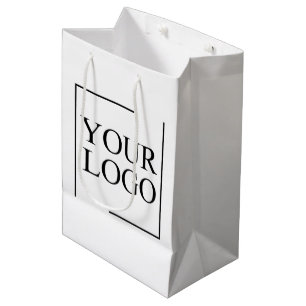 Personalised Wedding Custom Idea Add Logo Medium Gift Bag