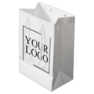 Personalised Wedding Custom Idea Add Logo Medium Gift Bag