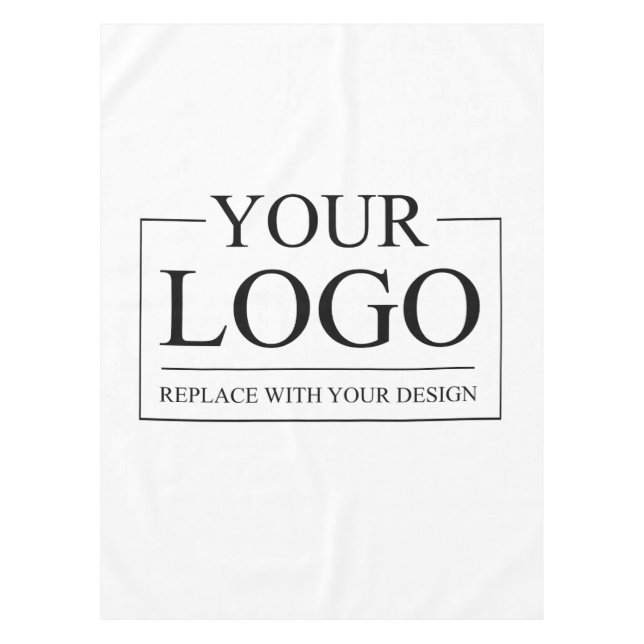 Personalised Wedding Custom Idea Add Logo Tablecloth (Front)