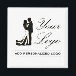 Personalised Wedding Custom Idea Add Your Design Magnet<br><div class="desc">You can customise it with your photo,  logo or with your text.  You can place them as you like on the customisation page. Modern,  unique,  simple,  or personal,  it's your choice.</div>
