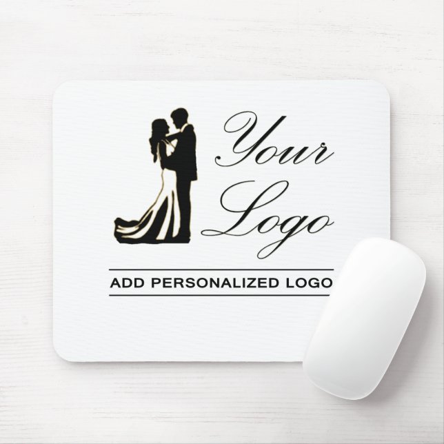 Personalised Wedding Custom Idea Add Your Design Mouse Mat (With Mouse)