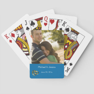 Personalised Wedding Date Bicycle® Playing Cards