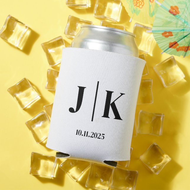 Personalised Wedding Day Can cooler (In Situ Summer)