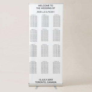 Personalised Wedding Decoration,Engagement Party Retractable Banner