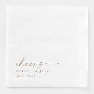 Personalised Wedding Dinner Napkins