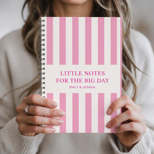 Personalised Wedding Engagement Bride To Be Gift Notebook (Creator Uploaded)