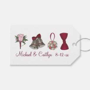 Personalised Wedding Engagement Party Shower Gift Tags