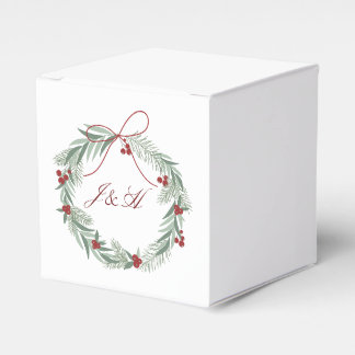 Personalised Wedding Favour Box