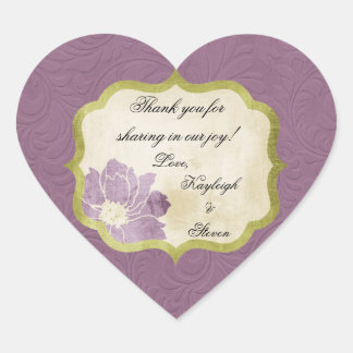 Personalised Wedding Favour Stickers