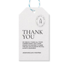 Personalised Wedding Favour Tags