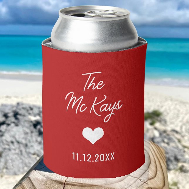 Personalised Wedding Favours Bridal Party supplies Can Cooler (Creator Uploaded)