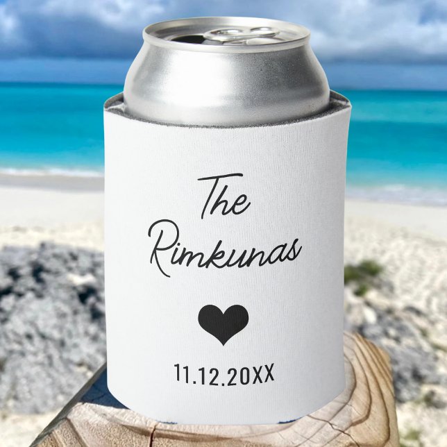 Personalised Wedding Favours Bridal Party supplies Can Cooler (Creator Uploaded)