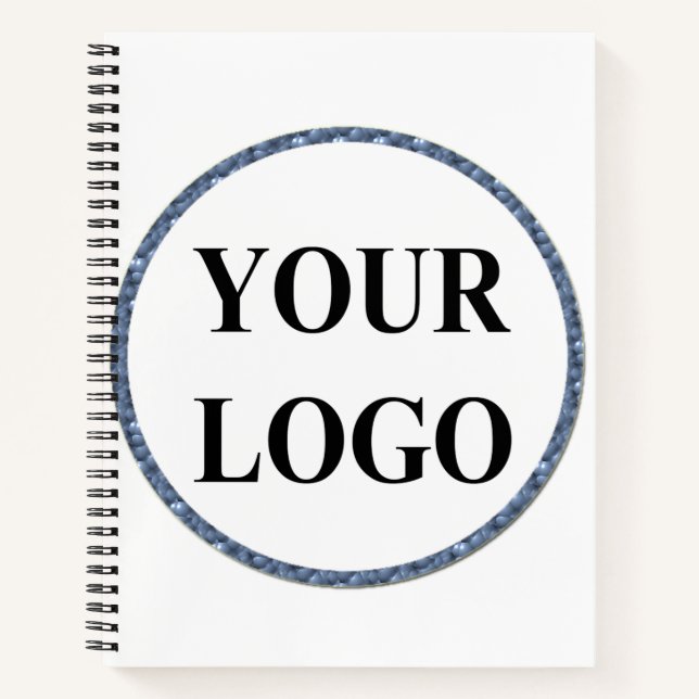 Personalised Wedding Gift Create Your Own Logo Notebook (Front)