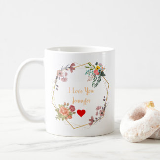 Personalised Wedding Gift Love Coffee Mug