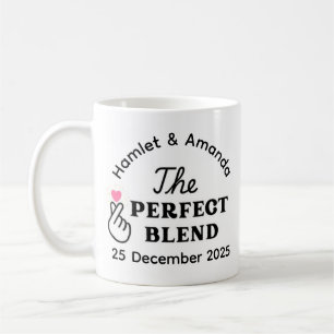 personalised wedding gift Mug