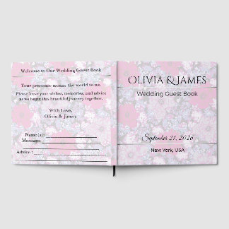 Personalised Wedding Guest Book | Romantic Keepsak