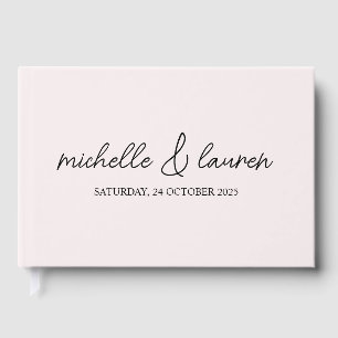Personalised Wedding Guest Books, Custom Wedding P Book