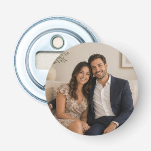 Personalised Wedding Guest Photo Favour Bottle Opener