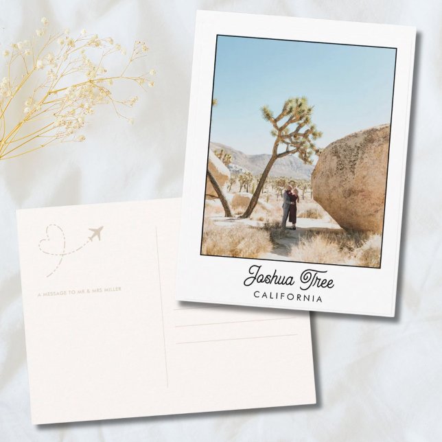 Personalised Wedding Guestbook Postcard Vertical (Personalized Wedding Guestbook Postcard Vertical
)