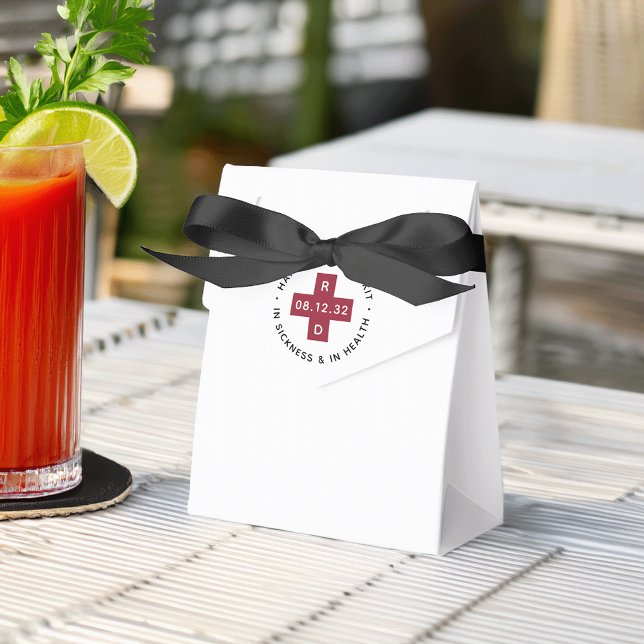 Personalised Wedding Hangover Relief Kit Favour Box (Creator Uploaded)