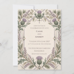 Personalised Wedding Invitation