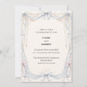 Personalised Wedding Invitation
