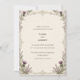 Personalised Wedding Invitation