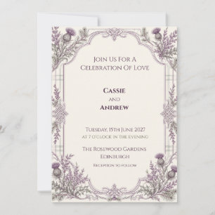 Personalised Wedding Invitation