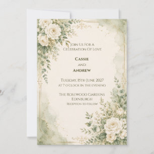 Personalised Wedding Invitation