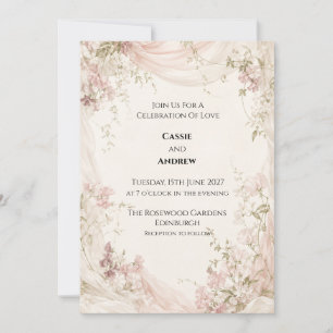 Personalised Wedding Invitation