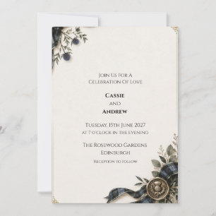 Personalised Wedding Invitation