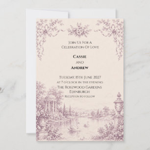 Personalised Wedding Invitation