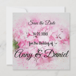 Personalised wedding invitation