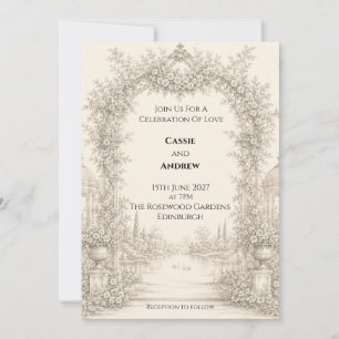 Personalised Wedding Invitation